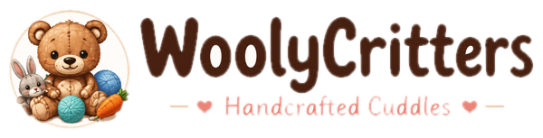 WoolyCritters Handcrafted Cuddles logo